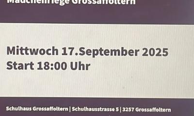 Sponsorenlauf Mädchenriege Grossaffoltern 2025 - Project image
