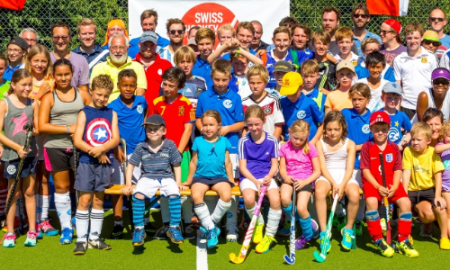 Sponsoring-Aktion Hockeyball-Jonglieren GC Landhockey - Project image