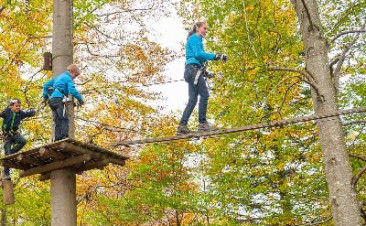 Ausflug in den Seilpark UNITED Zürich