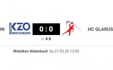 Torsponsoring: SG Wetzikon vs. HC Glarus 2