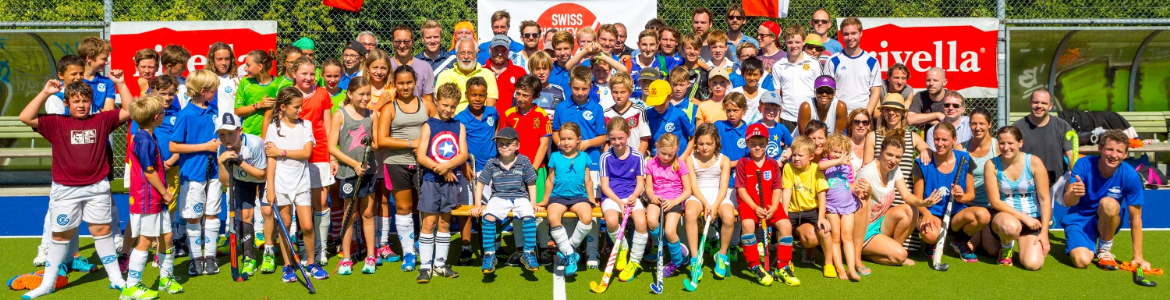 Sponsoring-Aktion Hockeyball-Jonglieren GC Landhockey
