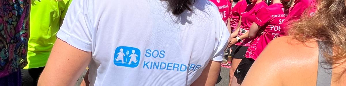 SOS-Kinderdorf-Läuferin am Schweizerischen Frauenlauf 2024