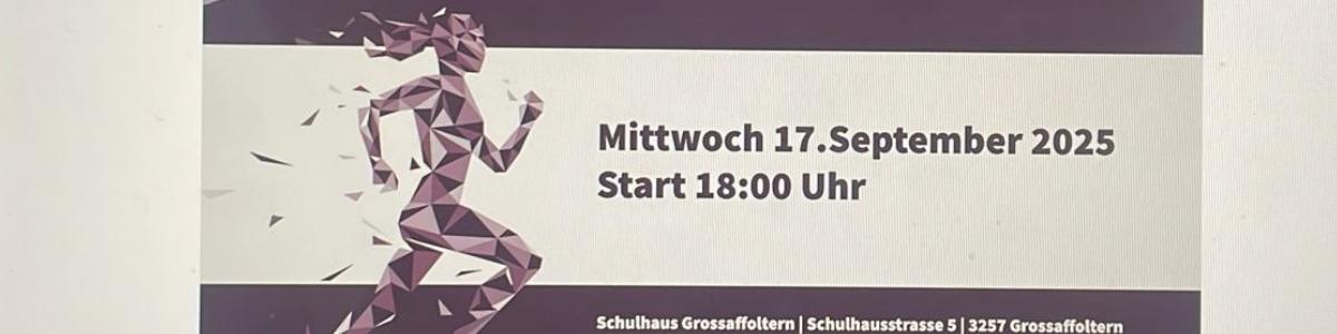 Sponsorenlauf Mädchenriege Grossaffoltern 2025