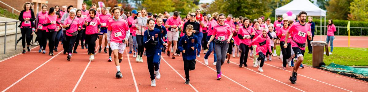 Portez du rose, courez pour la cause